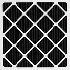 Nordic Pure 16x16x1 (Actual Size: 15 3/4 x 15 3/4 x 3/4) Pure Carbon Pleated Odor Reduction Furnace Air Filters 2 Pack