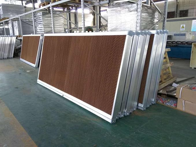 High Efficiency Swamp Cooler Pads, Swamp Cooler Filter, Evaporative Cooling Pad, Evaporative Cooler Pads, Evaporative Cooler Replacement Media, 1 Piece Per Package (36" Long, 12" Wide, 8" Thick)