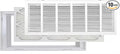 Venti Air 30" X 12" Steel Return Air Filter Grille with MERV 11 Filter Pre-Installed - Removable Face/Door for 1 inch Filters - HVAC Duct Cover Grill [Outer Dimension: 32.5"W X 14.5" H]
