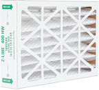 Glasfloss ZL 16x25x4 MERV 10 Air Filter Honeywell FC100A1029 Replacement Air Cleaners. 2 Pack. Exact Size: 16 x 24-7/8 x 4-3/8