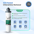 iSpring Bottleless Water Dispenser with Built-in 4-Stage Filtration, Chloramine Removal, Water Cooler Dispenser - Hot, Cold, Room Temp, Self Cleaning, Stainless Steel, Silver, Model: DS4S-NC