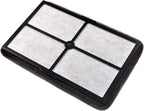 HQRP 4-pack HEPA Filter A compatible with GermGuardian FLT4010 Replacement fits AC4010 / AC4020 series Table Top models