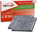 EPAuto CP285 (CF10285) Premium Cabin Air Filter includes Activated Carbon, 2 Packs