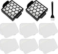 VIEWALL Filters Replacement for Shark Pet ZU102 ZU100 Pet Pro ZU60 ZU62 Swivel Pro ZU51 NV151 NV150 CU50WM NV181 Pet Plus NV251 NV255 Navigator Upright Vacuum, Part 1238FT60 1239FT60