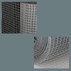 AOTNZ Welded Wire Fencing, Stainless Steel Anti-Rust Decorate Square Screening Filter Sheet for Garden Fence Aviary Hutch Net Fence Chicken Coop Pond Enclosure (Color : Silver, Size : 1.2x4m)