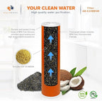 Aquaboon 20x4.5" Whole House Water Filter Cartridge – Premium KDF Heavy Metal & Chlorine Removal – Fits DB20P Housings 2 Pack
