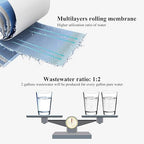 Geekpure 6-Stage Reverse Osmosis RO Drinking Water Filter System with Alkaline pH+ Filter-75 GPD