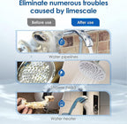 Waterdrop AP431 AP430SS Whole House Scale Inhibitor Filter, Heater Softener System, Prevent Scale Build Up On Hot Water Heaters, Pipes and Boilers