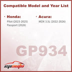EPAuto GP934 (CA12934) Engine Air Filter Replacement for Acura MDX 3.5L (2022-2025), Fits Honda Pilot (2023-2025) - Rigid Panel Filter for Improved Engine Airflow,Fuel Efficiency,and Engine Protection