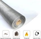 304 Stainless Steel Wire Mesh 100 Mesh Screen Sheet, Woven Metal Filter Cloth, Precision Filtration Fabric, Utility Panel for Kitchen Workshop, Easy Trim Design
