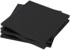 Pawfly 4 Pack Aquarium Bio Sponge Filter Media Pad, Filter Foam Sponge Pads Cut-to-Size Foam for Fish Tank Filters Sumps Ponds Hydroponics, 6.3" x 5.5" x 0.78"