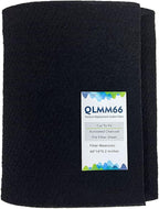Carbon Fabric Filter - 16" x 48" x 0.2" Activated Charcoal HEPA AC Vent Filter - 1 Pack