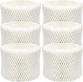 Funmit Humidifier Filters Replacement for Honeywell Humidifier Filter HAC-504 HAC-504AW and Honeywell Filter A, Replacement for Honeywell HCM-350 HCM-500 HCM600 Cool Mist Humidifiers, 6 Pack, White