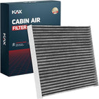 KAX Cabin Air Filter with Activated Carbon, CF10728 Replacement for Hyundai Elantra 2007-2016, Kia Forte 2014-2018, Hyundai Accent 2008-2011, Passenger Compartment Air Filter