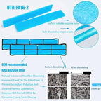 4-pack Filters Compatible with Fujitsu General UTR-FA16 and UTR-FA16-2