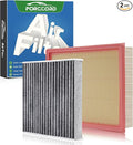 Cabin & Engine Air Filter Fit for Nissan Pathfinder 3.5L 2022-2025 2026, INFINITI QX60 3.5L 2022-2025 2026 Filter Replacement 272775NA1A 16546-6TA0A Car Accessories
