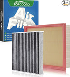 Cabin & Engine Air Filter Fit for Nissan Pathfinder 3.5L 2022-2025 2026, INFINITI QX60 3.5L 2022-2025 2026 Filter Replacement 272775NA1A 16546-6TA0A Car Accessories