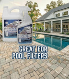 Ultimate Spa & Pool Filter Cleaner Spray, Professional Strength Fast Acting No Soak Hot Tub, Cartridge & Sand Filter Cleaning, Removes Body Oils, Sunscreen, Grease & Organic Build-Up (4 gallons)