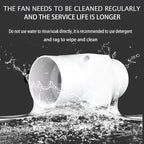 14W 2.3Inches Duct Inline Fan 60mm Mini Intake Fume Extractor Low Noise 57CFM Air Circulation Vent Blower for Fan Filter Grow Tent Ceiling Wall (Color : Not Adjustable Speed)