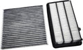 Cabin & Engine Air Filter For CR V 1.5L (2017-2022), Civic 1.5L (2016-2021), Replace CP182, CF11182, CA12050, 17220-5AA-A00