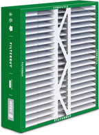 Filterbuy 20x20x5 Air Filter MERV 8 Essential Dust & Allergy Defense (2-Pack), Pleated HVAC AC Furnace Filters for Honeywell FC100A1011, Lennox X0585, and More (Actual Size: 19.63 x 19.88 x 4.38)