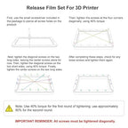 2PCS FEP Release Films Replacement for ELEGOO Mars 5 Ultra, Integrated Design Upgrades Resin Vat Pre-Installed FEP Film for 3D Printer Accessories, 195 x 138 x 0.15mm