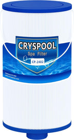 Cryspool® 2402 Filter Compatible with Watkins 303279, FC-2402, Free Flow and Lifesmart Hot Tub Filter, 1 1/2" Finer Thread Spa Filter Cartridge, 1 Pack