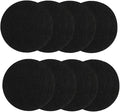 KUUQA 8 Pieces Compost Bin Filters for Kitchen Compost Pail Replacement Charcoal Filters, 7.25 inches Round