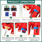 Industrial Grade 4-Stage Aluminum Air Drying System, 3/8 Inch NPT, 0-150 PSI, Desiccant Dryer, air Regulator, Particulate Filter and Coalescing Filter (Manual Drainage)