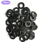 50PCS Rubber Oil Drain Plug Gasket Replacement for GMC Buick Cadillac Chevrolet Oil Crush Washer 12616850 (M12-GMC)