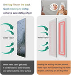 Smart Illuminated LED Bathroom Mirror，Bathroom Mirror with LED Lights，Energy-Saving LED Smart Mirrors，LED Mirror for Bathroom，with Demister Pad and Smart Touch Switch(H75*W100cm/H29.5*W39.4IN)