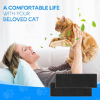 12 Pack Carbon Filters Compatible with Litter-Robot 3, Activated Carbon Litter Box Filter Compatible with Litter-Robot 3 Self Cleaning Cat Litter Box Filters, Accessories Replacement