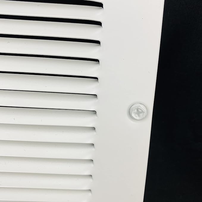 Fits 16x32 Duct Opening | Steel Return Air Grille by Handua | Vent Cover Grill for Sidewall and Ceiling | White | HVAC Cold Air Intake Grille | Outer Dimensions: 17.75"W X 33.75"