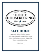 Safe Home® DIY Lead in Drinking Water Test Kit – Advanced Detection to 4 PPB – 5-Minute Test – 3 Levels of Test Results – EPA Lab Certified – Made in The USA – (4 Pack)