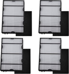 4Pcs HAPF600 HEPA Replacement Filters Kit Replacement for Holmes HAP615 HAP625 HAP725 HAP750 Air Purifier Filter B