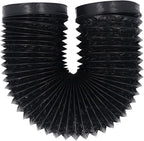 Generic 6.56ft PVC Aluminum Foil Dryer Vent Hose for Effective Airflow in Greenhouses, Grow Rooms, 7" Flexible Insulated Air Ducting