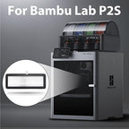 2 Pack HEPA 13 Activated Carbon Air Filter for Bambu Lab P2S 3D Printer - Replacement Filter for VOCs, PM2.5, Ultrafine Particles & Odors