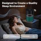 240 True HEPA 14 Toxin Absorber Replacement Filter Compatible with Puroair 240 Air Purifier, 3-in-1 True HEPA Filter Replacement, Grade True HP-14 with Activated Carbon Filter, 4 Pack, Green