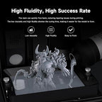 Nova3D ABS-Like 3D Printer Resin 2.0,Enhanced Toughness and Strength, High Precision, Low Odor, Broad Compatibility with All 12K/14K LCD Resin 3D Printers (Gray,500g)