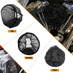Air Filter Rain Sock Cover Dustproof Waterproof Air Filter Protective Cover Fit For Harley Touring FLHR FLHX Road King Street Glide Softail Fat Boy Sportster XL 1200 883 Dyna