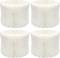 Funmit Humidifier Filters Replacement for Honeywell Humidifier Filter HAC-504 HAC-504AW and Honeywell Filter A, Replacement for Honeywell HCM-350 HCM-500 HCM600 Cool Mist Humidifiers, 4 Pack, White