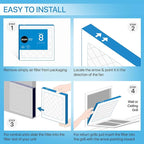 Simply 15x20x1 Air Filter, Merv 8, 6 Pack, For Home AC Furnace & HVAC (Actual Size: 14.75"x19.75"x0.75") DUST, Pet, & Allergy Control