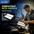 Engine&Cabin Air Filter for Tucson&Santa Cruz 2022-2026, Santa Fe&Sorento 2021-2026, Sonata 2020-2026, (Not for hybrid!) Air filter Replacement 97133L1000 28113L1000 Automotive Accessories