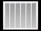 HVAC Premium 36 x 22 Duct Opening Steel Return Air Filter Grille, for 1-inch Filter, Removable Door, Flat Stamped HVAC Vent Cover Grille, Outer Dimensions 38.5 x 24.5