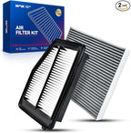 KAX Engine & Cabin Air Filter Kit for Honda Civic 2012-2015 1.8L, Acura ILX 2013-2015 2.0L, Replace# CA11113 CF10134
