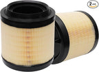 2PCS Engine Air Filter Fit for Ford Bronco 2021-2025 2026 2.3L/2.7L, Ford Ranger 2024 2025 2026 2.3L Car Replacement# MB3G-9601AA MB3Z-9601A Automotive Accessories