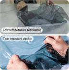 Curtain Patio Enclosure with Zippe, Heavy Duty PVC Transparent Tarpaulin Side Panels, Outdoor Clear Tarp Curtains for Porch, Pergola, Gazebo, Balcony, Patio(2.4x4m)