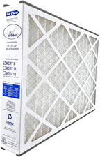 16x25x3 TRION Air Bear Cub Pleated HVAC Air Filter MERV 8 (4-Pack) (Actual Size: 15.75 x 24.75 x 3.06 Inches)