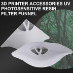 Photo Curing 3D Printer Accessories Paper Filter LCD Resin Thicker Paper Filter Funnel Meshing Disposability