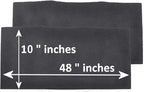 Breathe Naturally Universal 10x48 Cut-to-Fit Activated Carbon Filter (4 Pack) Charcoal Air Filter Sheet for Air Purifiers